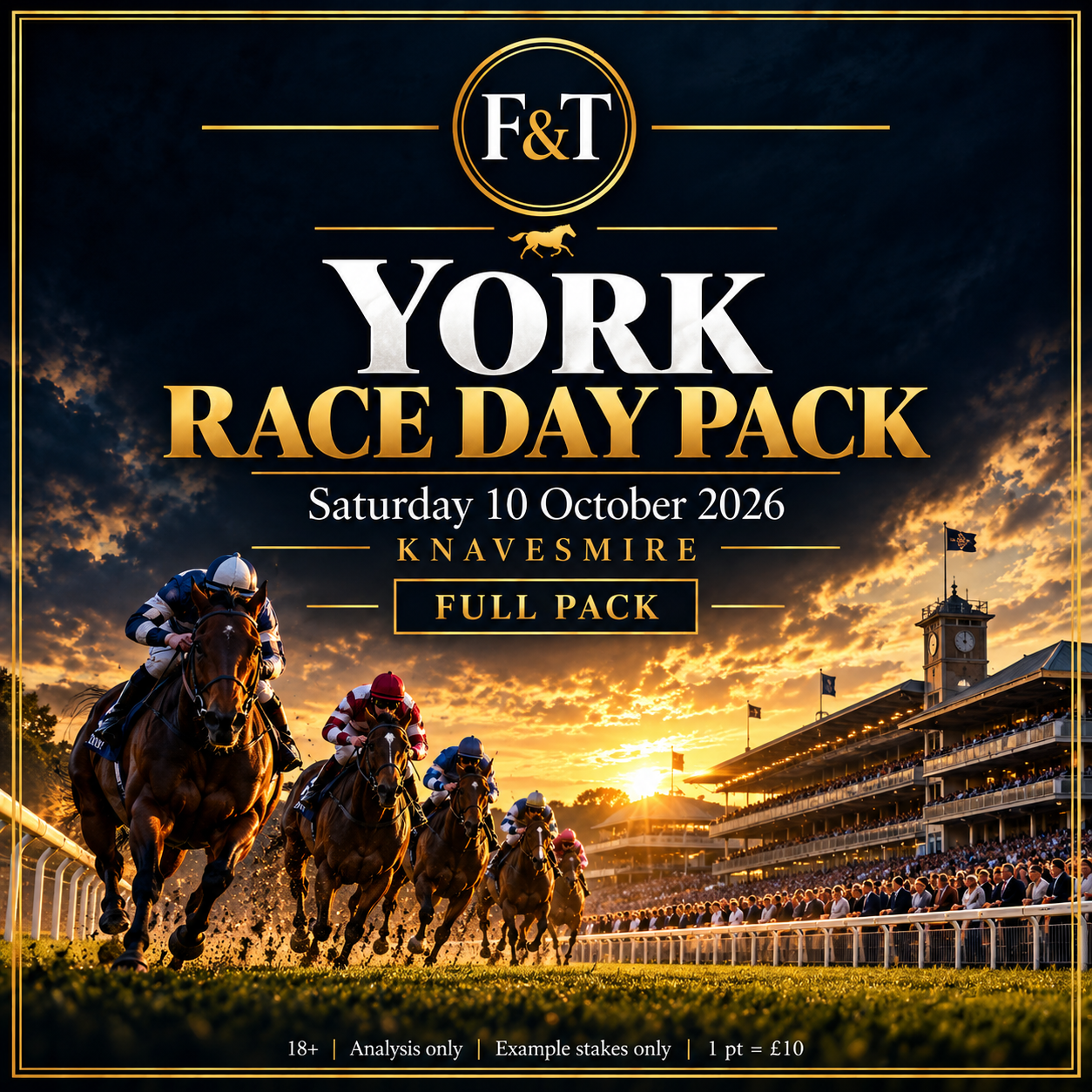 York Race Day Pack – 10.10.26 | Pre-Order
