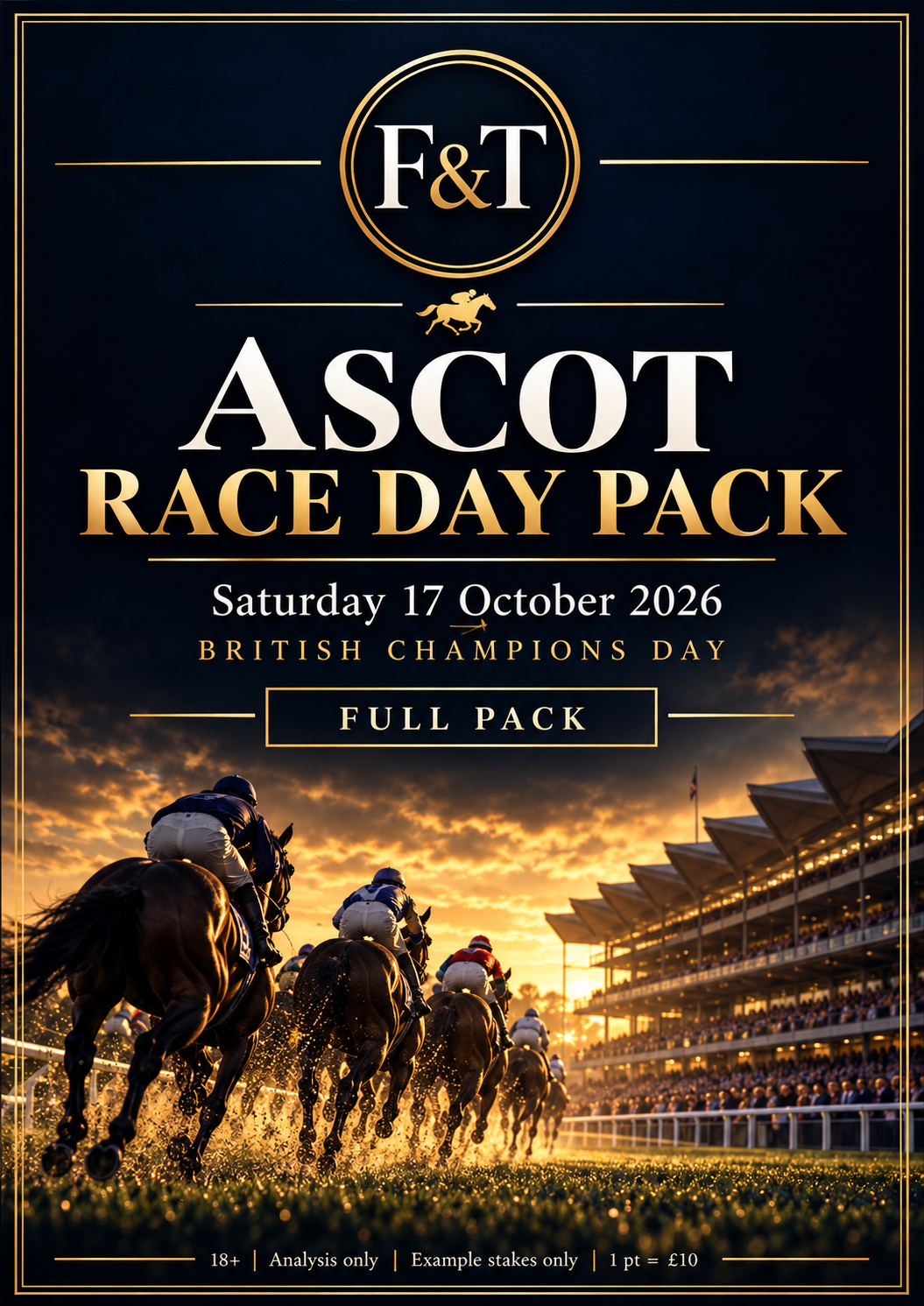 Ascot Race Day Pack | 17 October 2026 | Fish & Tips